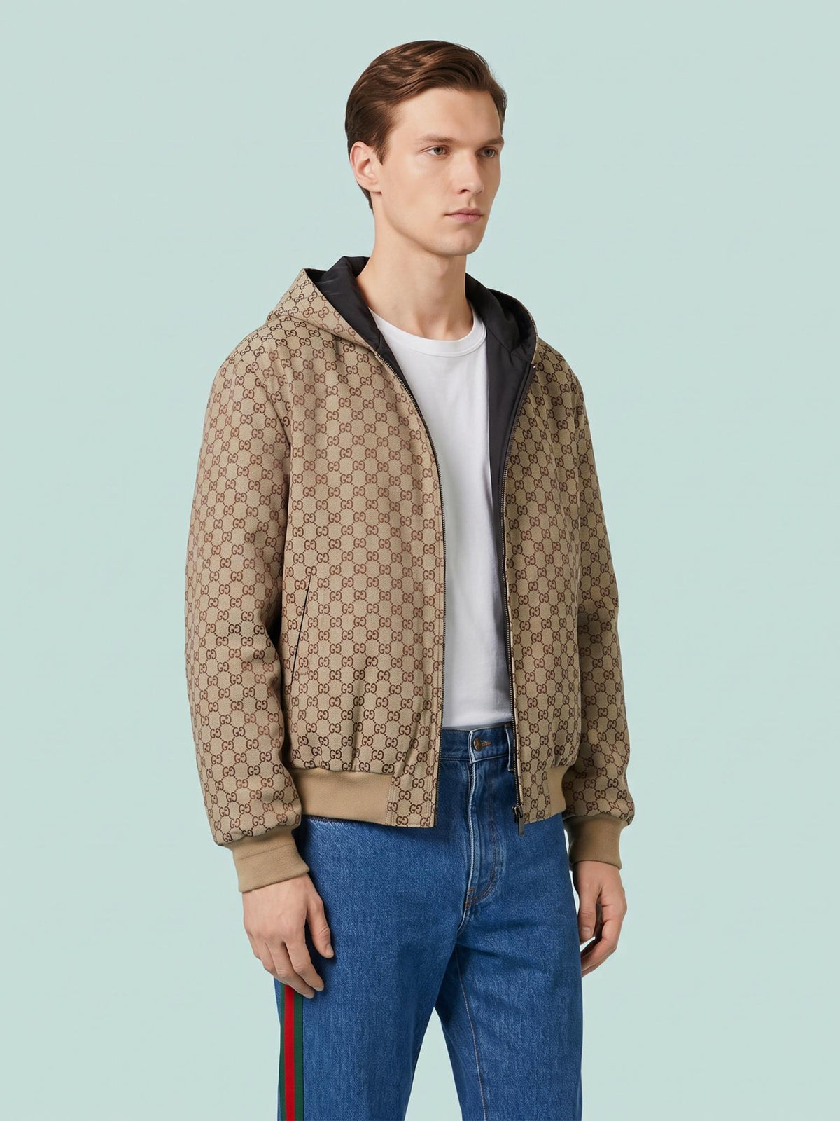 GUCCI Black Casual Jacket Men’s