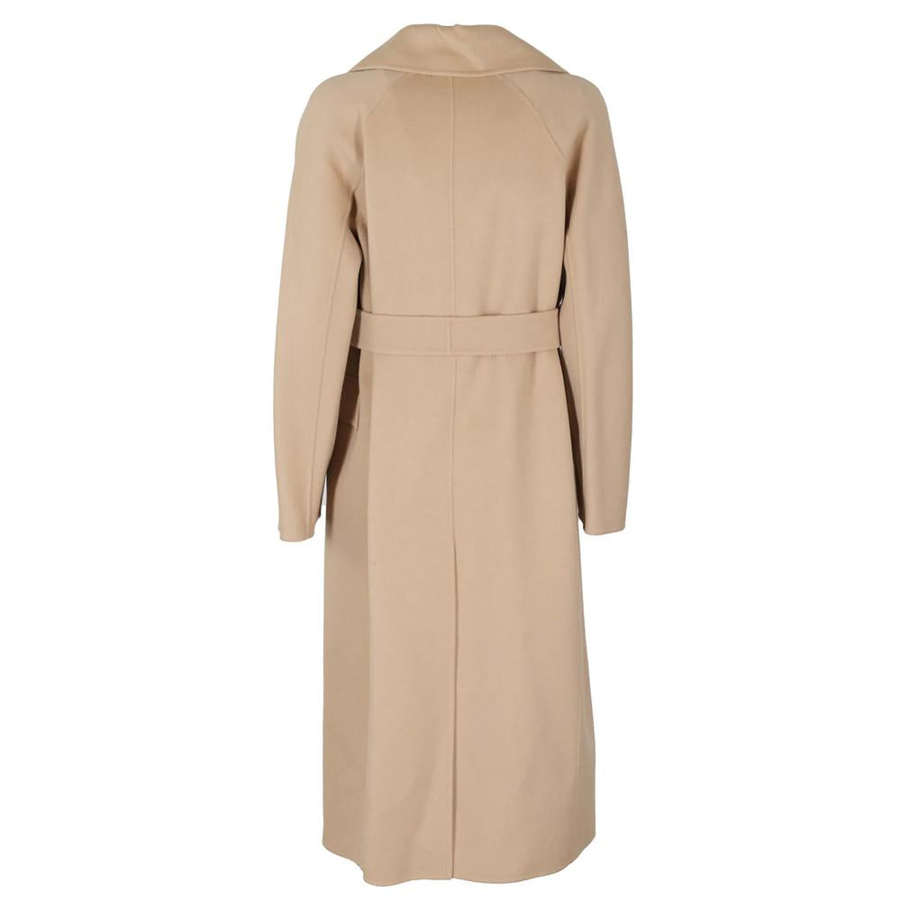Max Mara Women's Belted Wool Coat Beige 2390161533 097