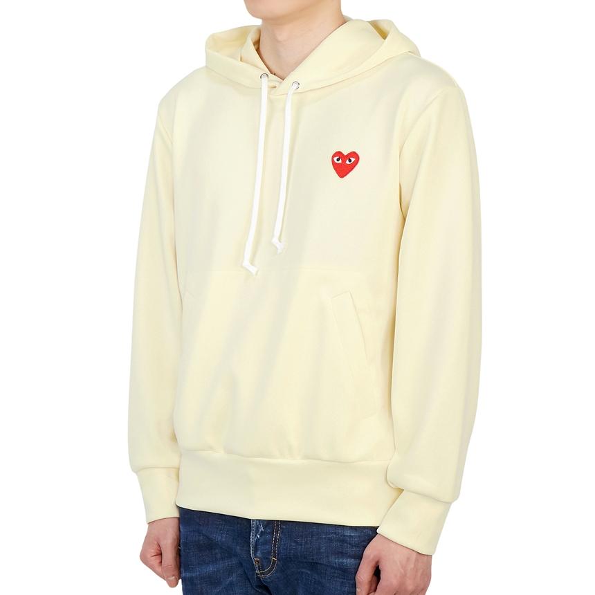 Comme des Garcons Red Heart Patch Men’s Hoodie AX T174 051 3