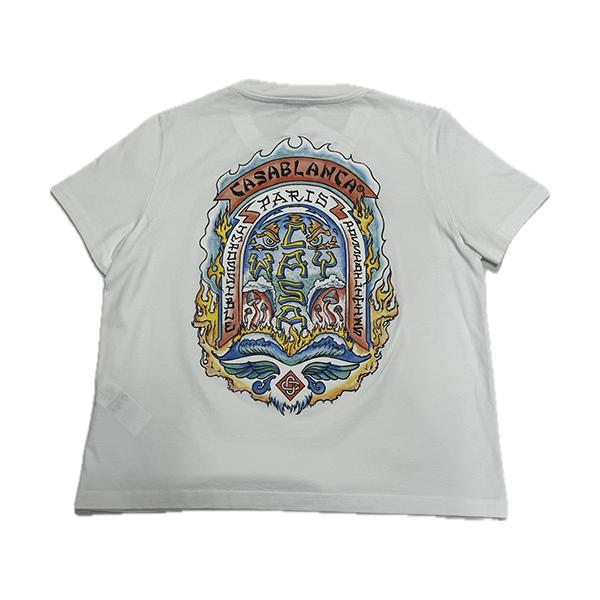 Casablanca Casa Way Skate Short Sleeve T-Shirt WS25JTS02005