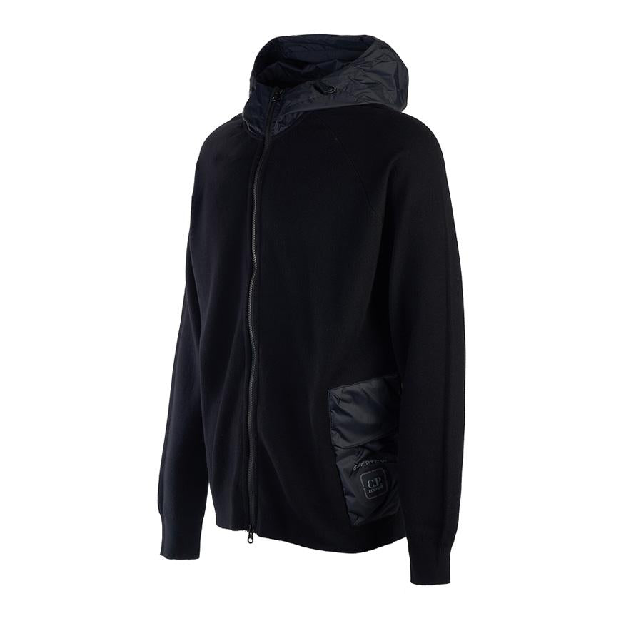 CP Company Men's Metropolis Hooded Full Zip Jacket 15CLKN021A 006599A 999
