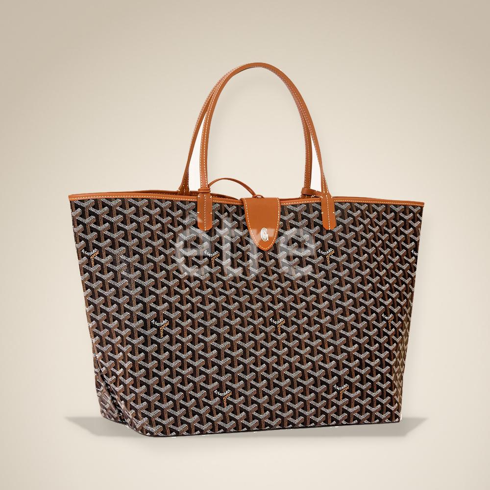 GOYARD Saint Louis GM Tote Brown Black Women’s Bag