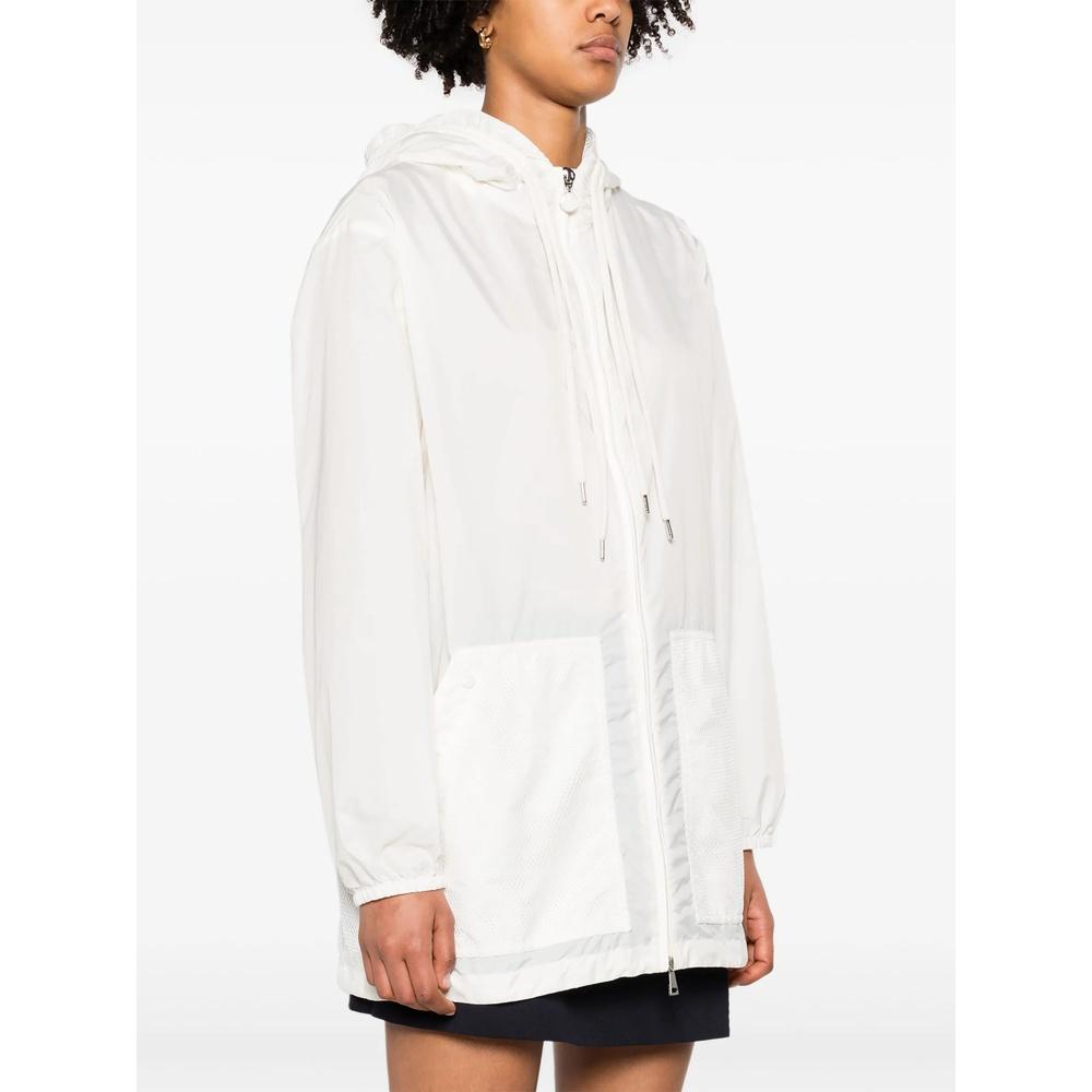 Moncler Aiole Women’s Hooded Jacket White