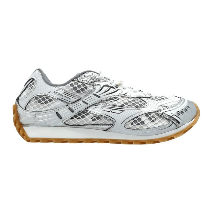 Bottega Veneta Orbit Low-Top Sneakers Men Gray Leather