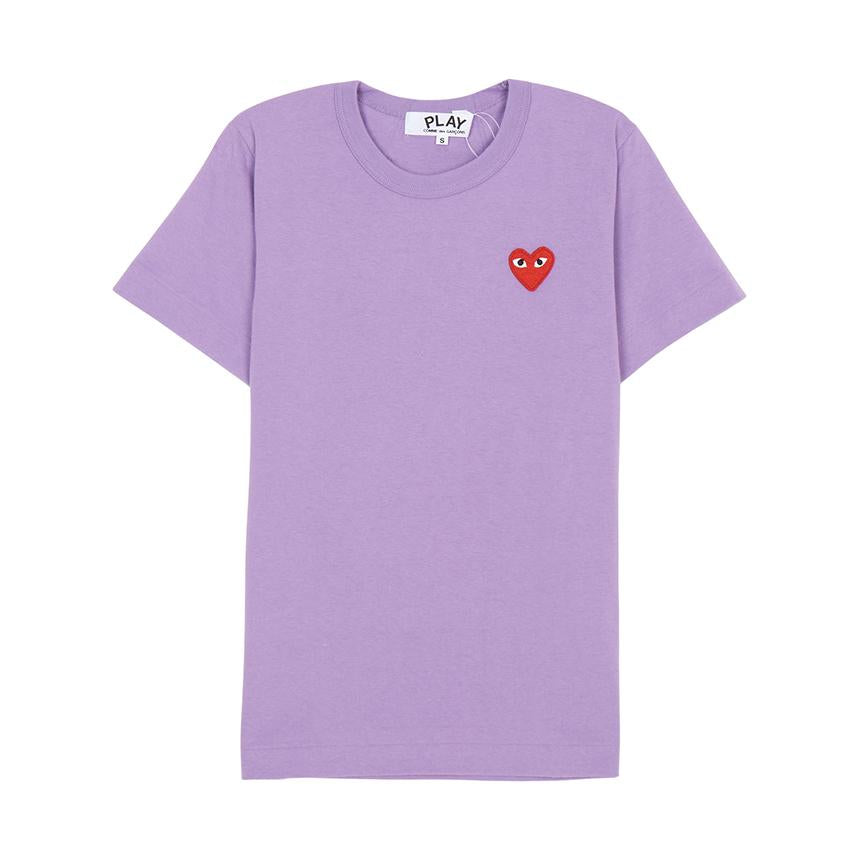 Comme des Garcons Red Heart Patch Women’s Short Sleeve T-Shirt AZ T211 051 4