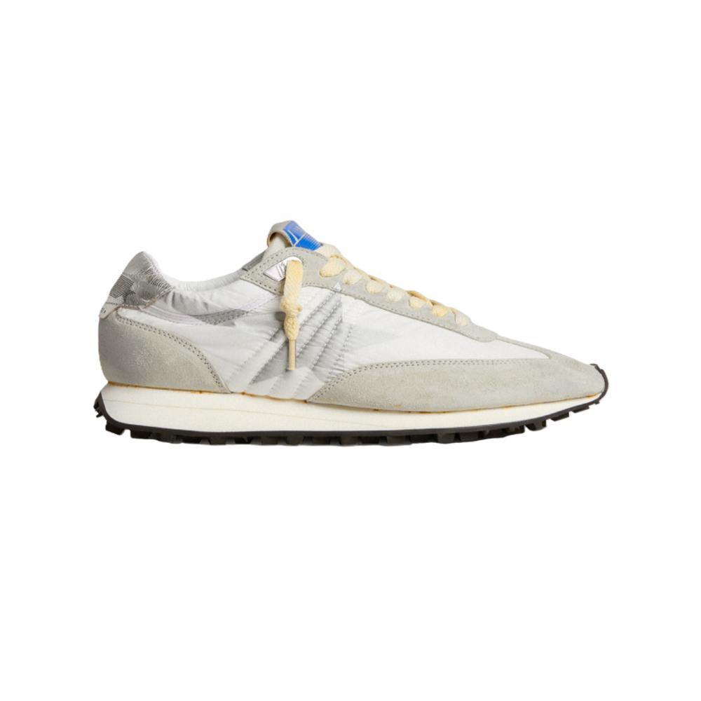 GOLDEN GOOSE Women’s Marathon Low-Top Sneakers Ivory/Red Leather