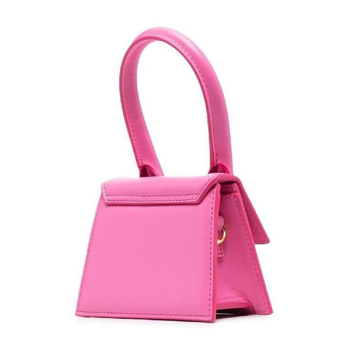 JACQUEMUS Gold Logo Le Chiquito Mini Crossbody Bag