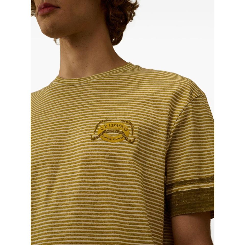 CP Company Men’s Stripe Short Sleeve T-Shirt