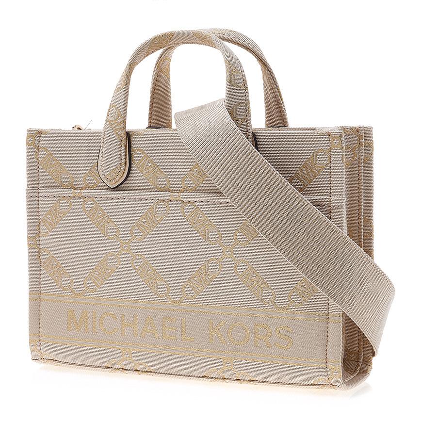 Michael Kors Women’s Gigi Empire Logo Jacquard Tote Bag