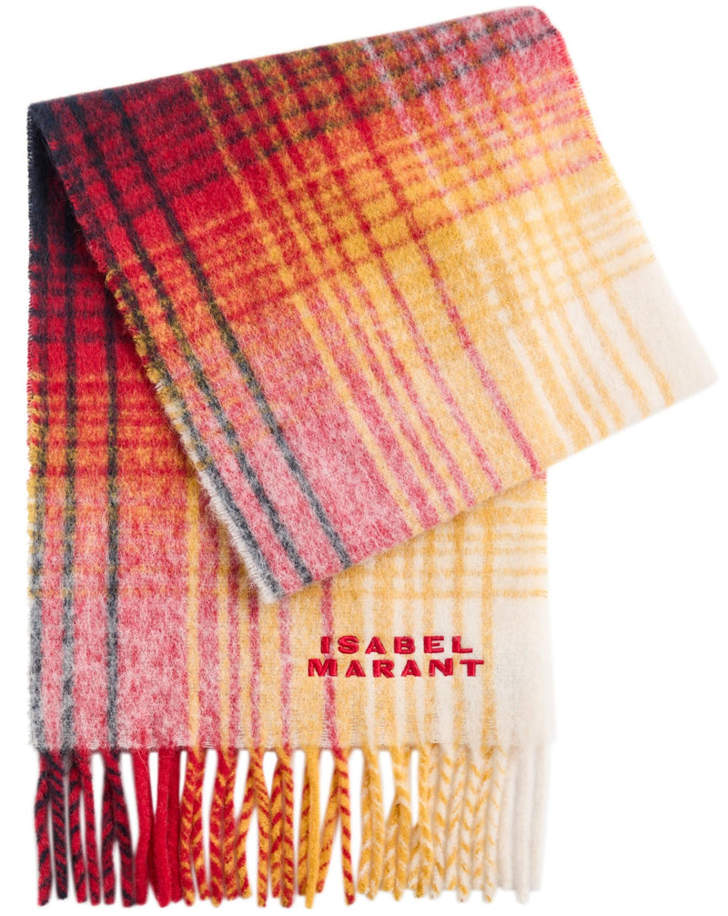 Isabel Marant Firny Logo Alpaca Scarf EC002XFB B3C06A MIRD