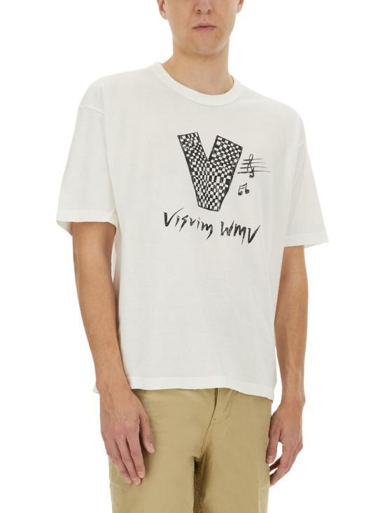 Visvim Short Sleeve T-Shirt 0125105010014 OFF WHITE DOM