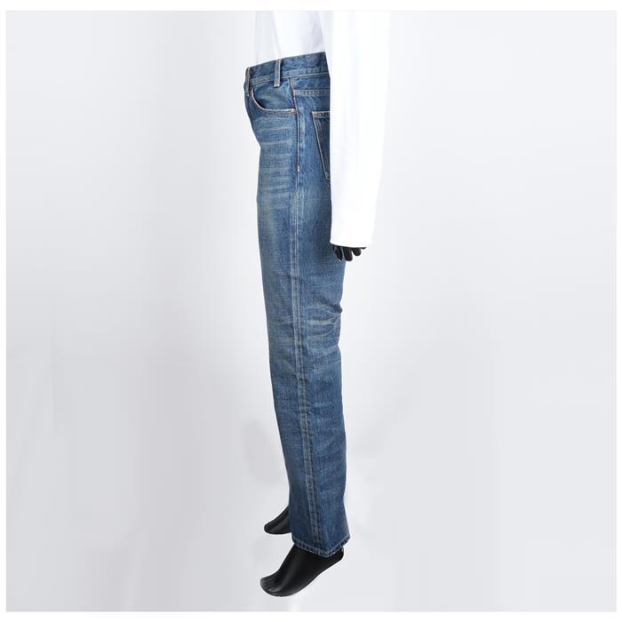 CELINE Françoise Straight Wash Denim Pants
