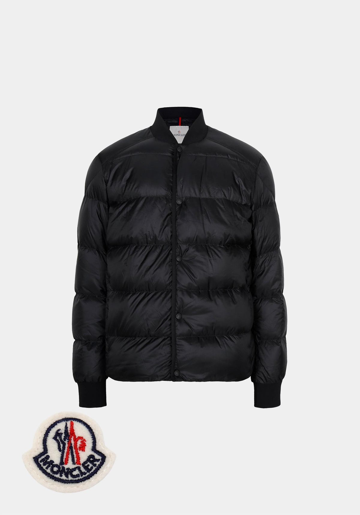 Moncler Black Goose Down Jacket BAZENA