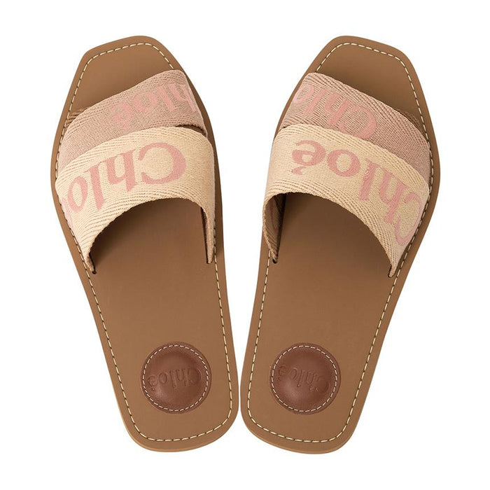 Chloe Woody Slide Sandals CHC23U188EF 25I