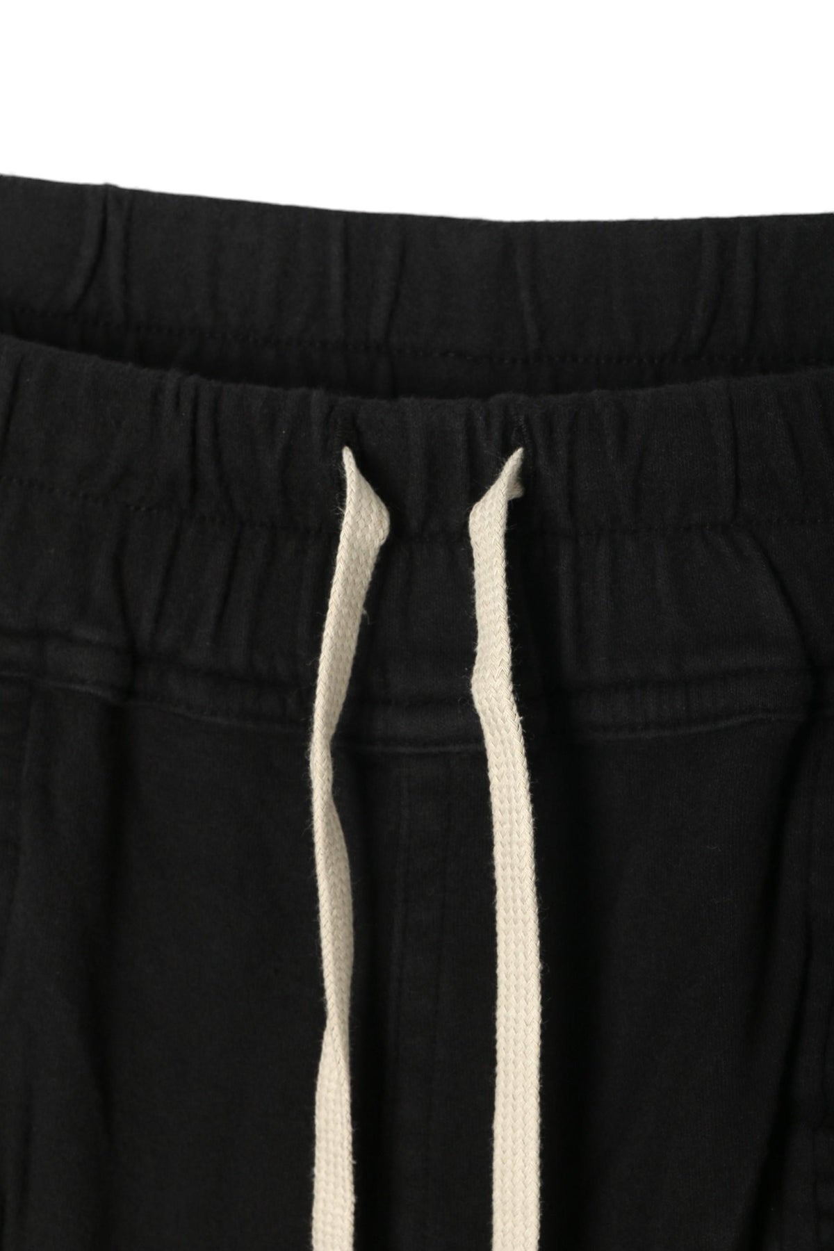 Rick Owens DRKSHDW Wide Creatch Cargo Pants Black Double Brushed Jersey