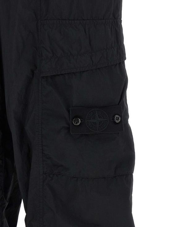 STONE ISLAND Straight Classic Pants for Men L2S15 3100026 S00F6 V0029 BLACK DOM