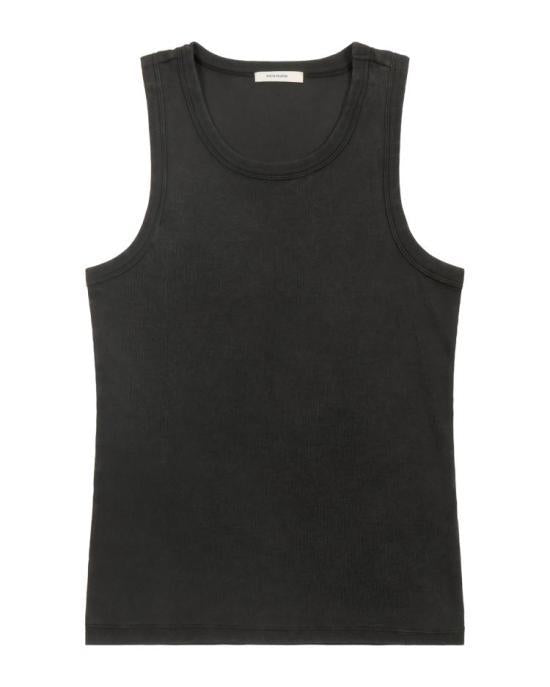 Entire Studios Washed Black Sleeveless T-Shirt Men’s ENTU261 PRSL 047