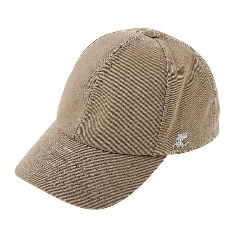 courreges Unisex Signature Logo Cotton Baseball Cap