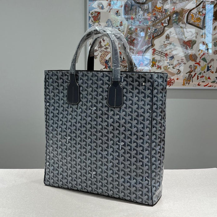 GOYARD Gray Voltaire Tote Bag with Strap Crossbody Tote