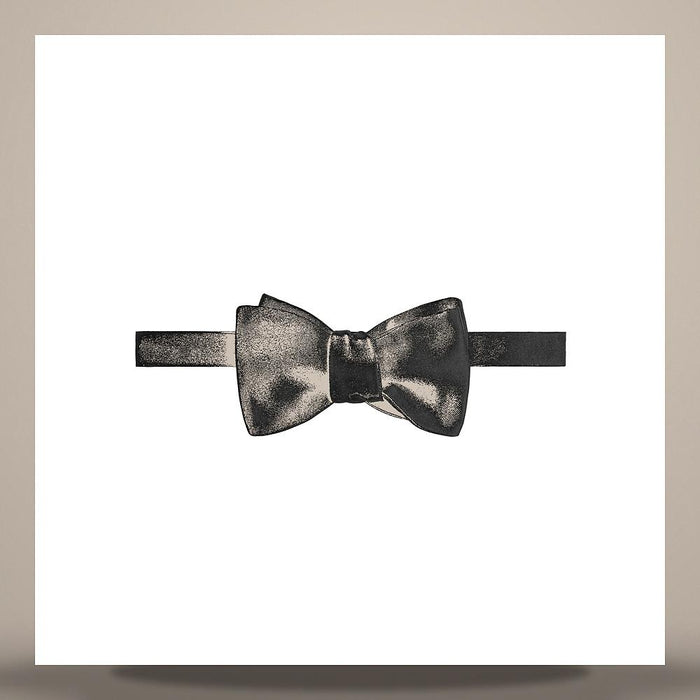 DIOR Straight Edge Black Silk Bow Tie 68N1040A6042 C900