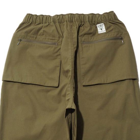 South2 West8 Straight Classic Pants for Men QV554A KHAKI DOM