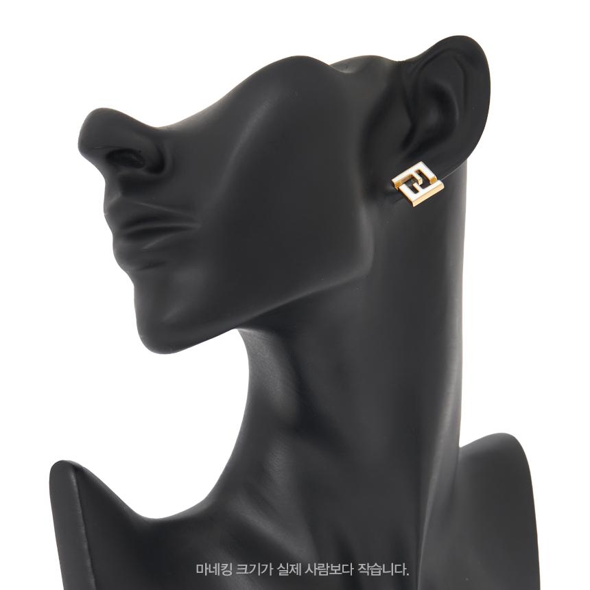FENDI Forever Women's Earrings 8AL294 TL9 F0A47
