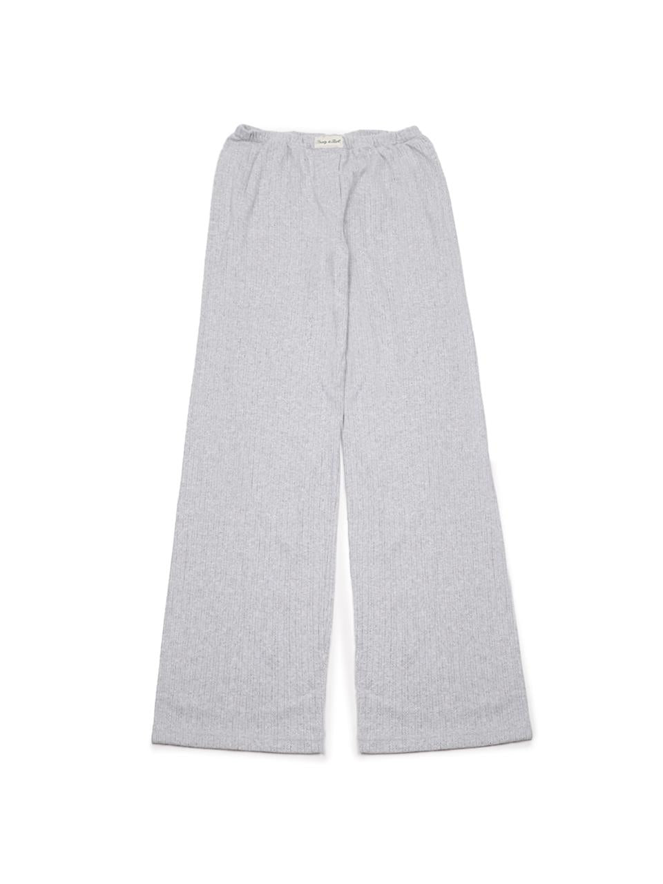 SPORTY&RICH Logo Patch Sweatpants Women Gray PA06876326 GY03