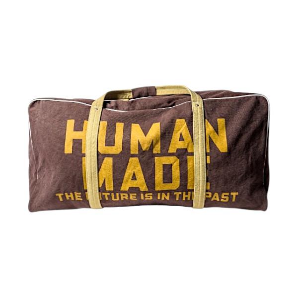 Humanmade Canvas Boston Bag Large Brown Tote