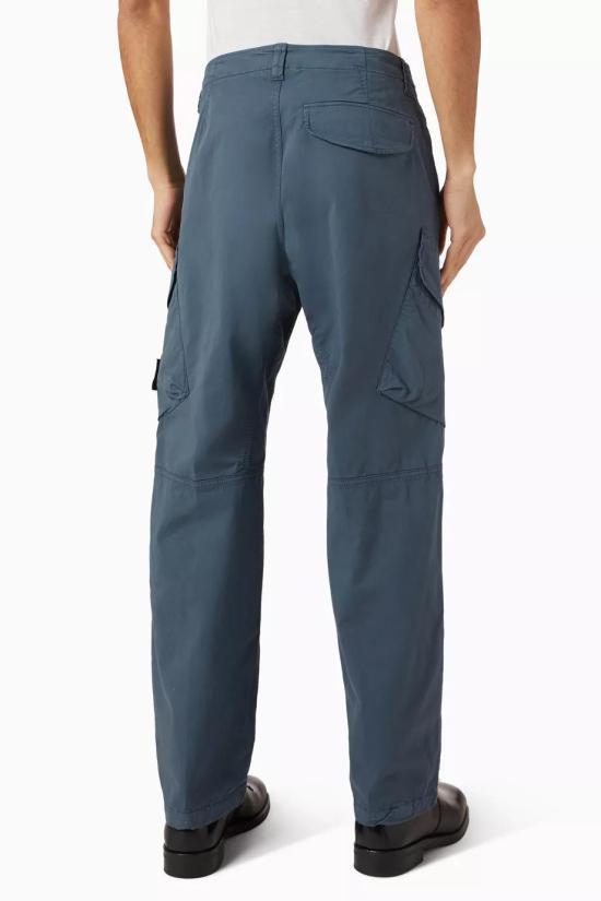 STONE ISLAND Straight Classic Pants Black Men 3100003 S0A10 V002E SLATE BLUE DOM