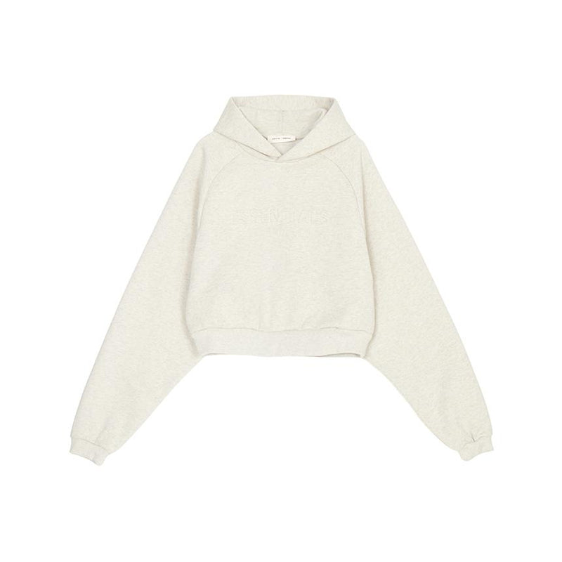 Fear of God Essentials Women’s Fleece Hoodie Oatmeal