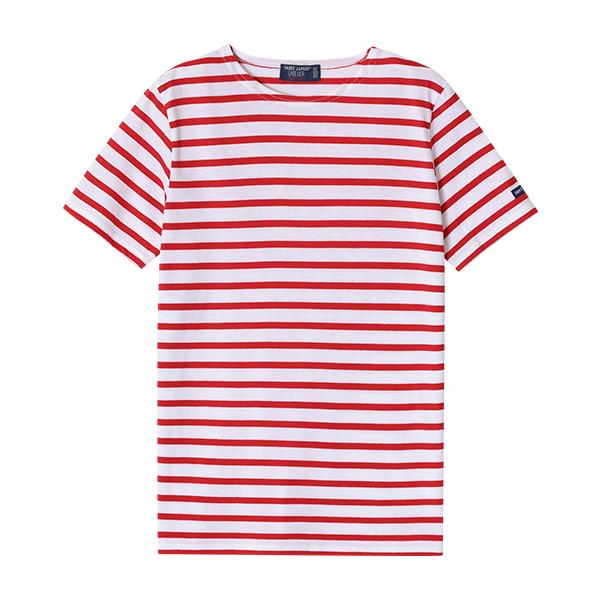 Saint James Modern Stripe Short Sleeve T-Shirt NEIGE TULIPE Kids