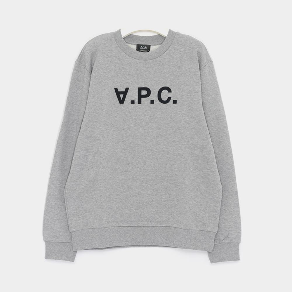 A.P.C. VPC Logo Crewneck Sweatshirt for Men COHBN M27907 TPI