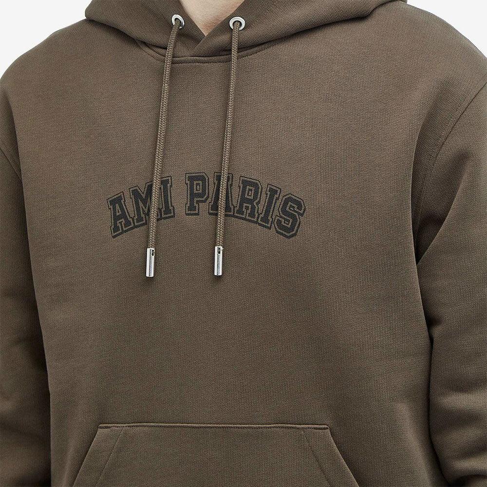AMI Unisex Paris Logo Hooded Sweatshirt Hoodie