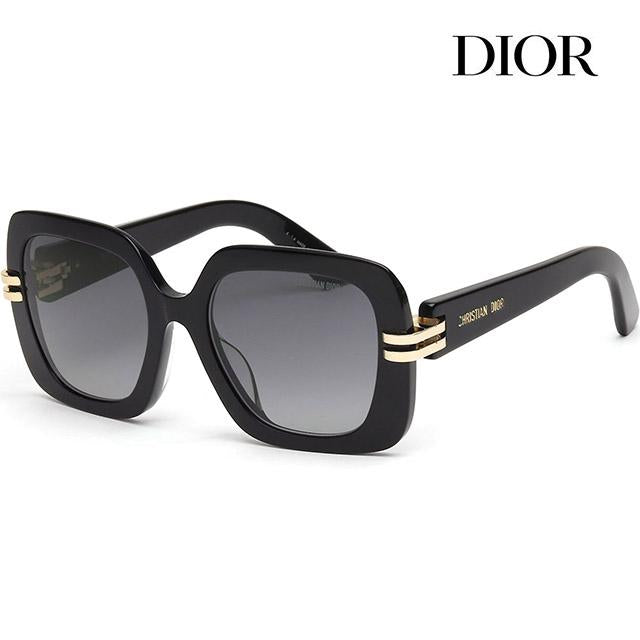 DIOR Oversized Acetate Sunglasses Unisex Black