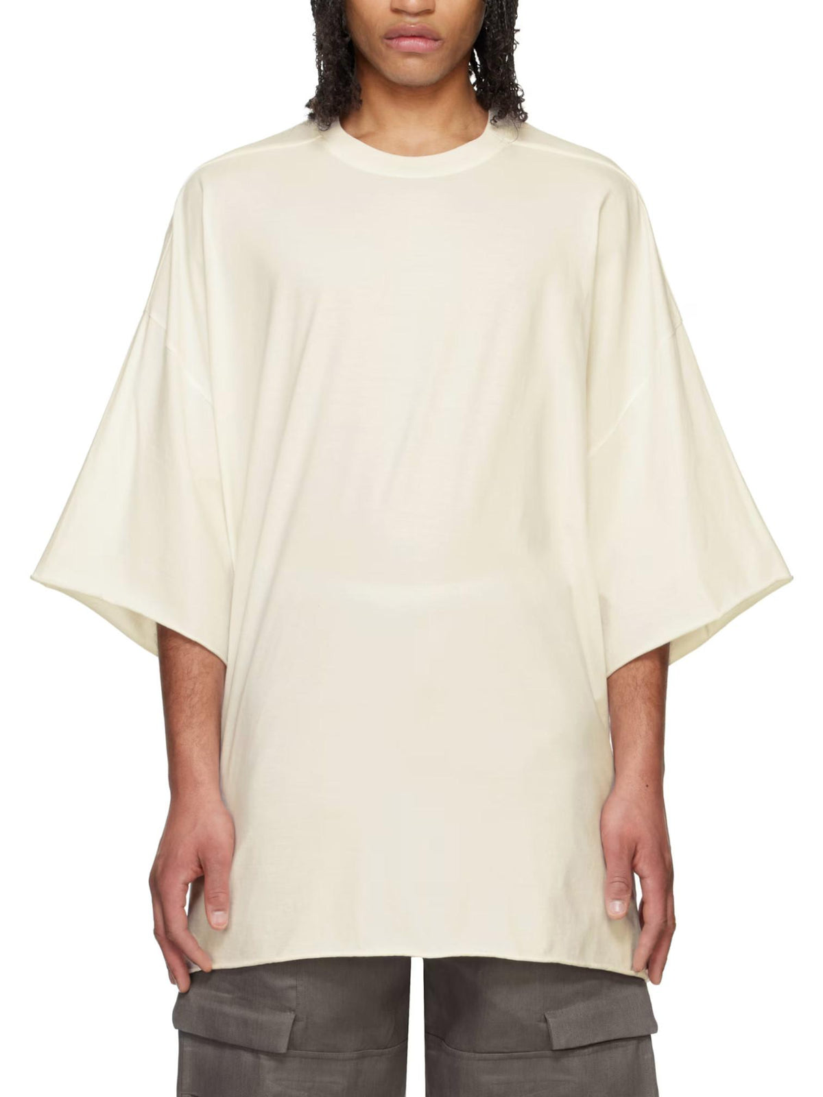 Rick Owens Tommy T Milk T-Shirt RU01E5283 JA 11