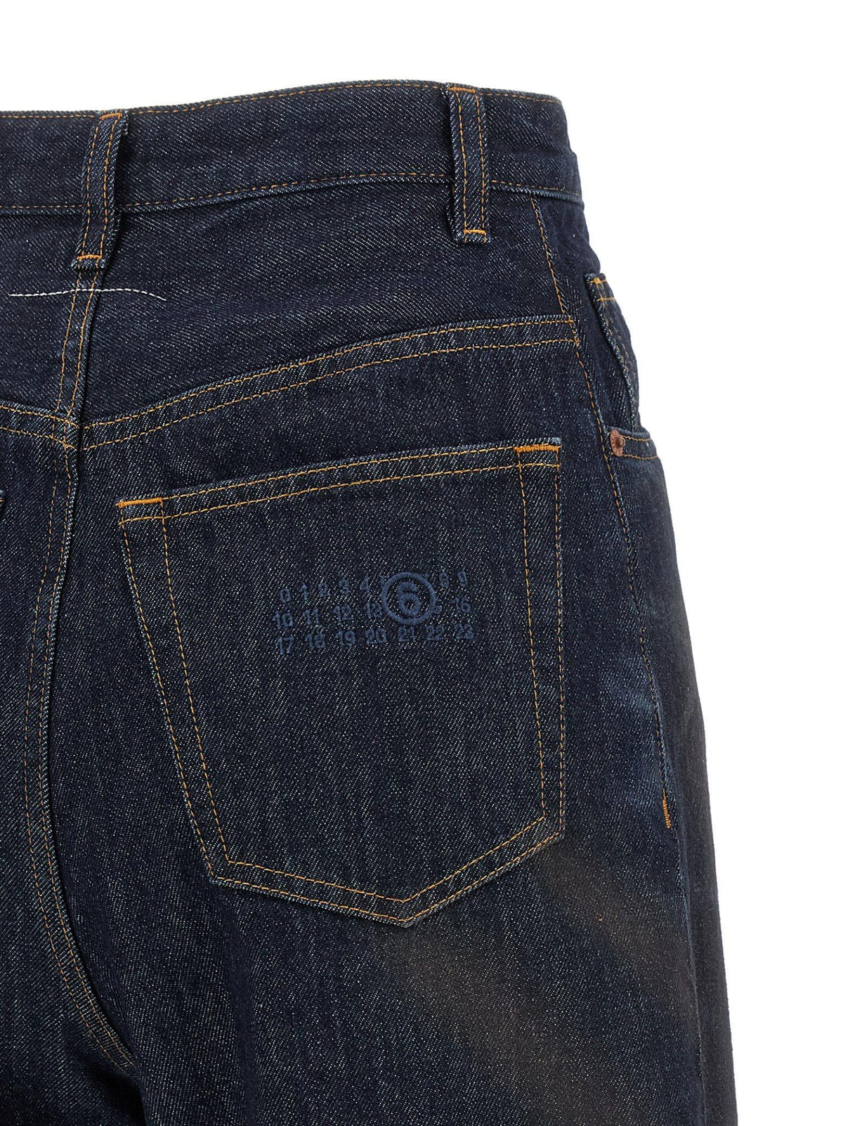 Maison Margiela Blue Denim Jeans Women’s Pants