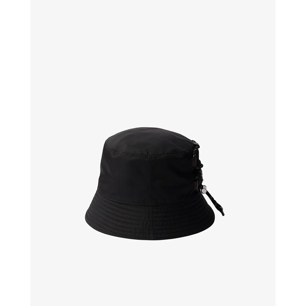 PRADA Re-Nylon Black Bucket Hat for Men