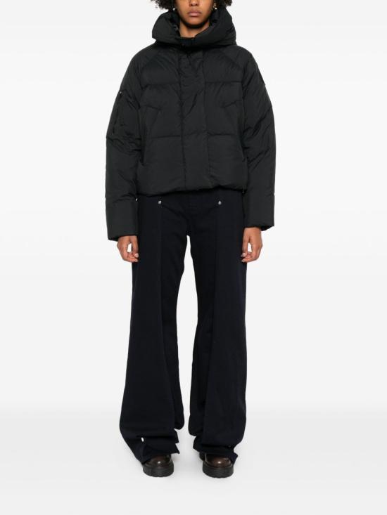 Canada Goose Black Short Down Puffer Jacket for Men 2088 WT9061