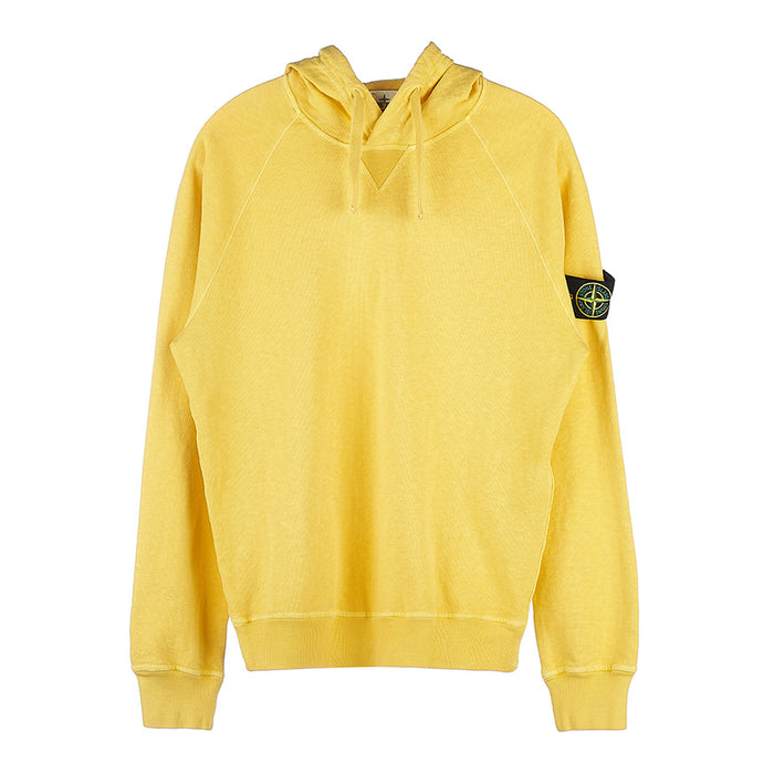 STONE ISLAND Mens Badge Patch Hooded Sweatshirt V0130