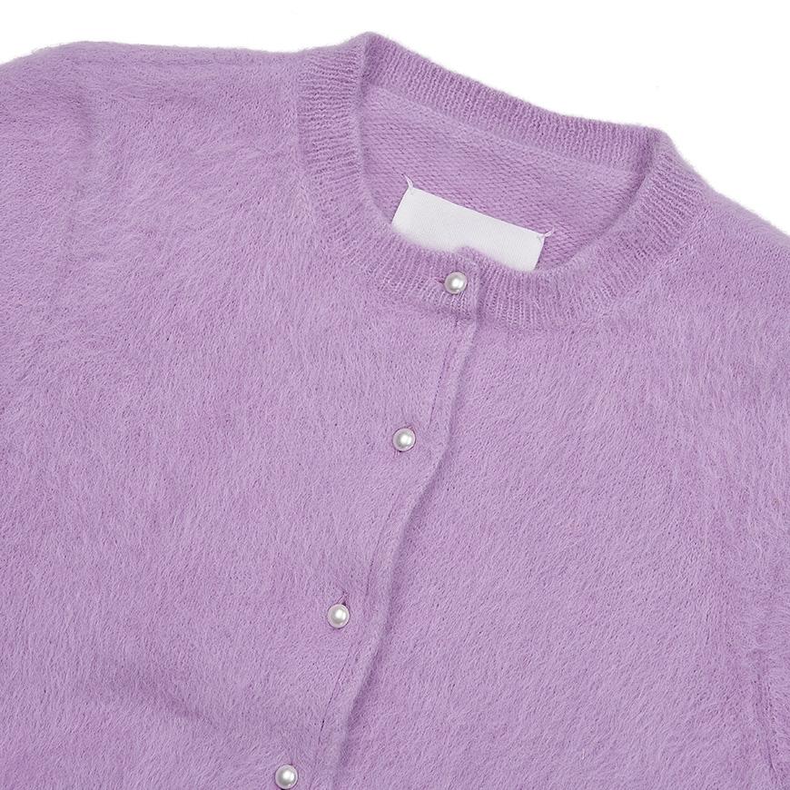 Maison Margiela Women’s Angora Short-Sleeve Cardigan S29HP0008 S18269 379
