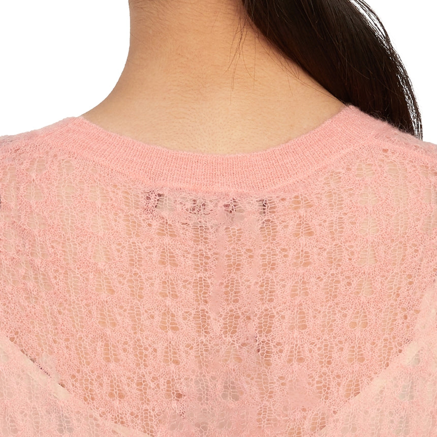 Max Mara Wool Round Neck Knit Sweater Black