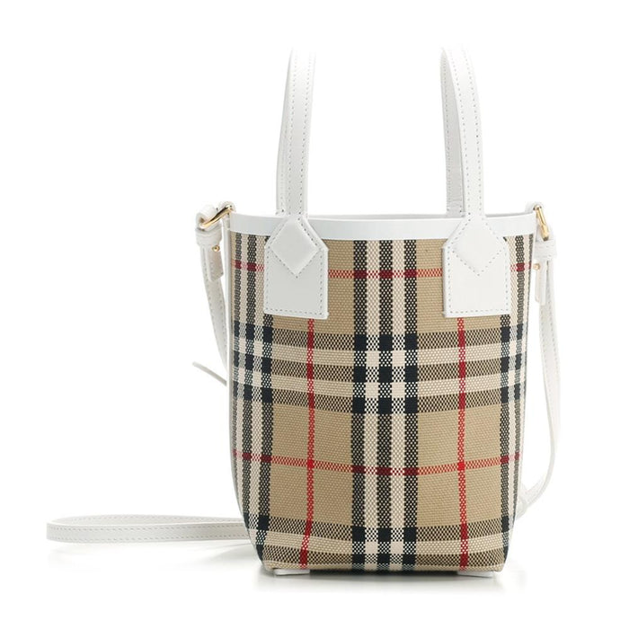 BURBERRY Vintage Check London Mini Tote Bag