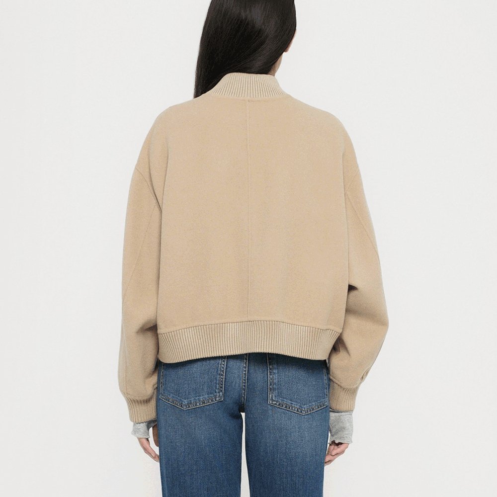 Max Mara Gerlante Wool Bomber Jacket 250860 11600 063