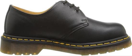 Dr.Martens Black Smooth Leather 1461 3-Eye Oxford Shoes