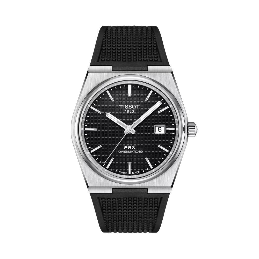 Tissot PRX Powermatic 80 40mm Men’s Automatic Rubber Watch Bl T137 407 17 051 00