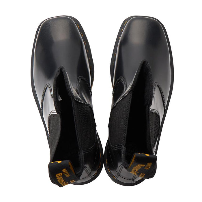 Dr.Martens Black 2976 High Quad Squared Chelsea Boots Unisex
