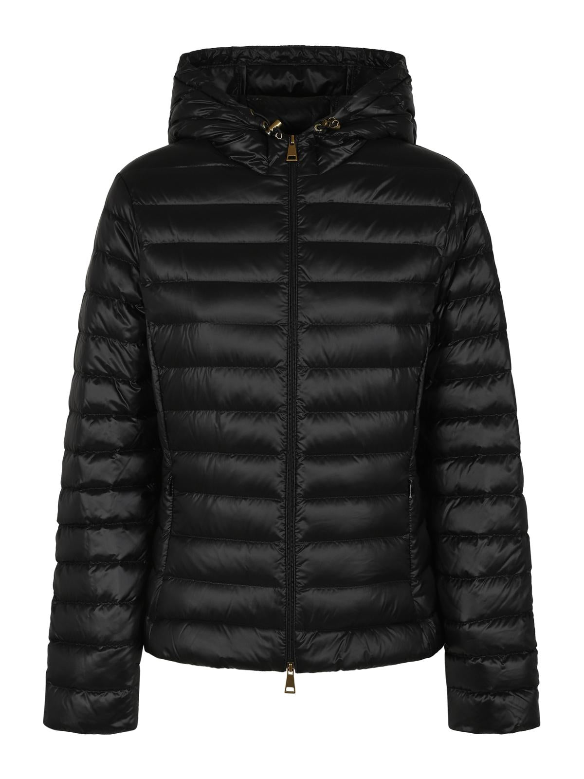 Moncler Black Down Puffer Jacket for Women