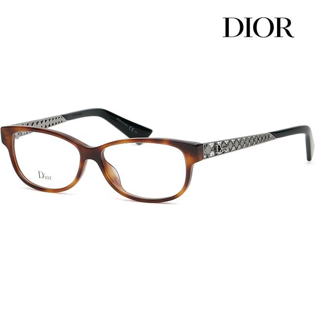 DIOR Womens Fashion Acetate Thick Frame Eyeglasses DIORAMAO5 086