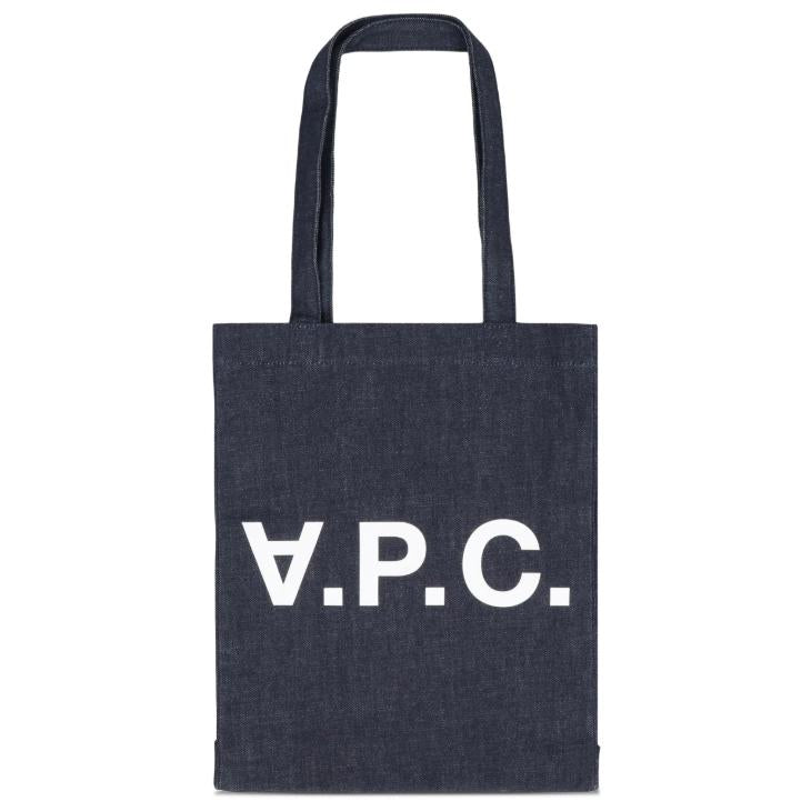 A.P.C. Lorr Tote Bag Canvas Unisex Eco Bag Navy