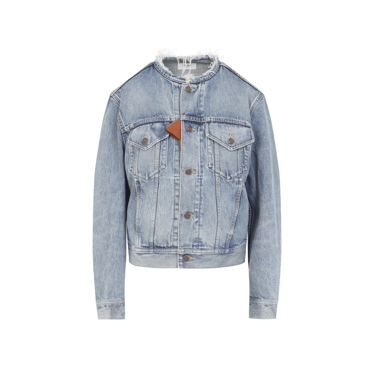 CELINE Men’s Blue Denim Trucker Jacket